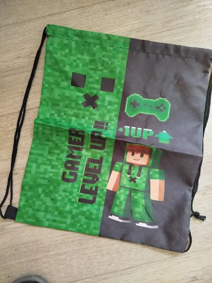Batoh látkový Minecraft