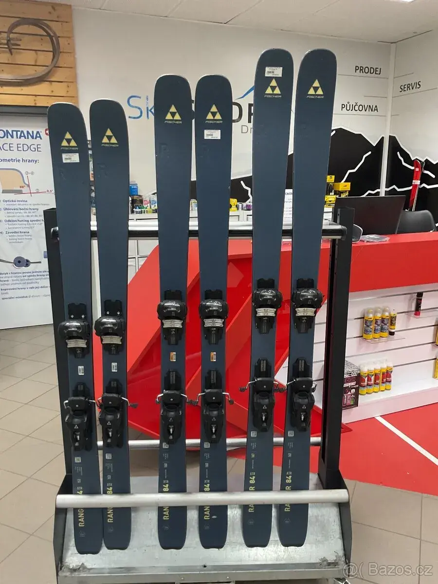 Velmi pěkné lyže FISCHER RANGER XTR 84 - více délek