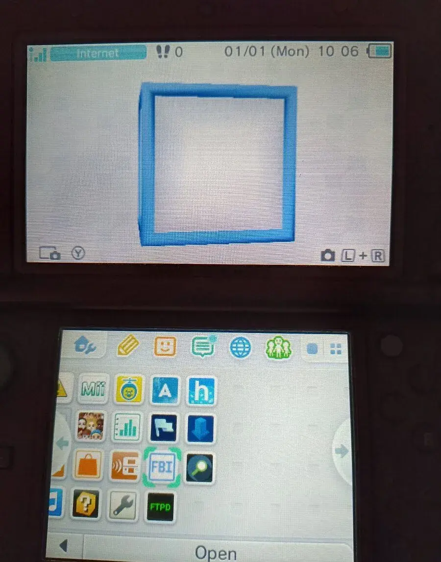 New Nintendo 3ds XL červené IPS screen + CFW