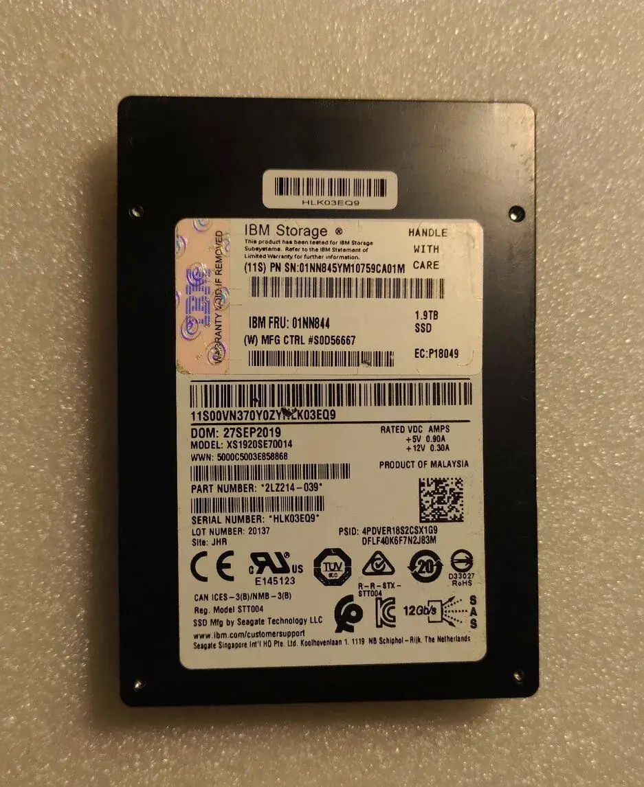 SSD Seagate Nytro 3331 1,92 TB | SAS 12 Gb/s | NETESTOVANÉ
