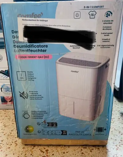 Odvlhčovač vzduchu Comfee MD-DP1616N – Nový, nepoužitý