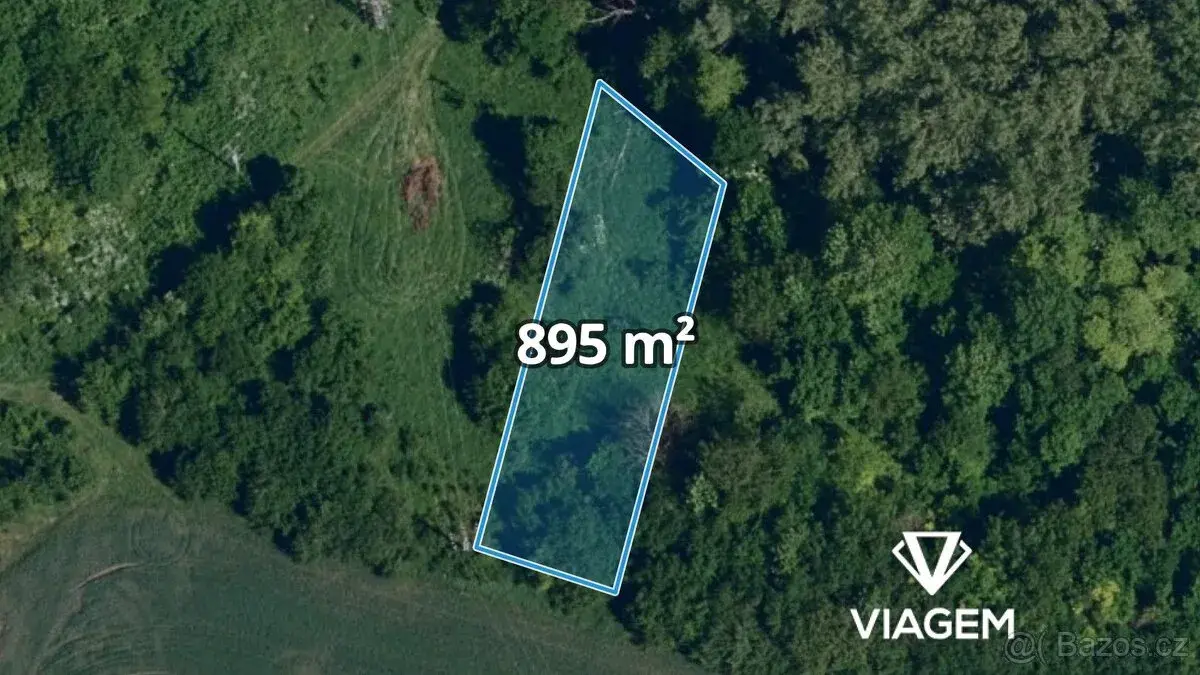 Nemovitost – pozemek 895 m²