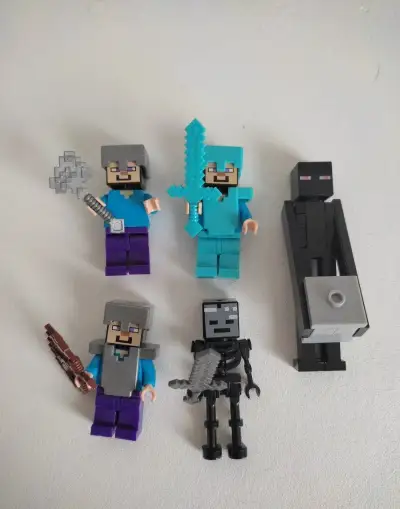Minecraft figurky ke stavebnici lego