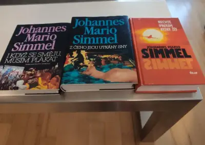 Tři knihy Johannes Mario Simmel