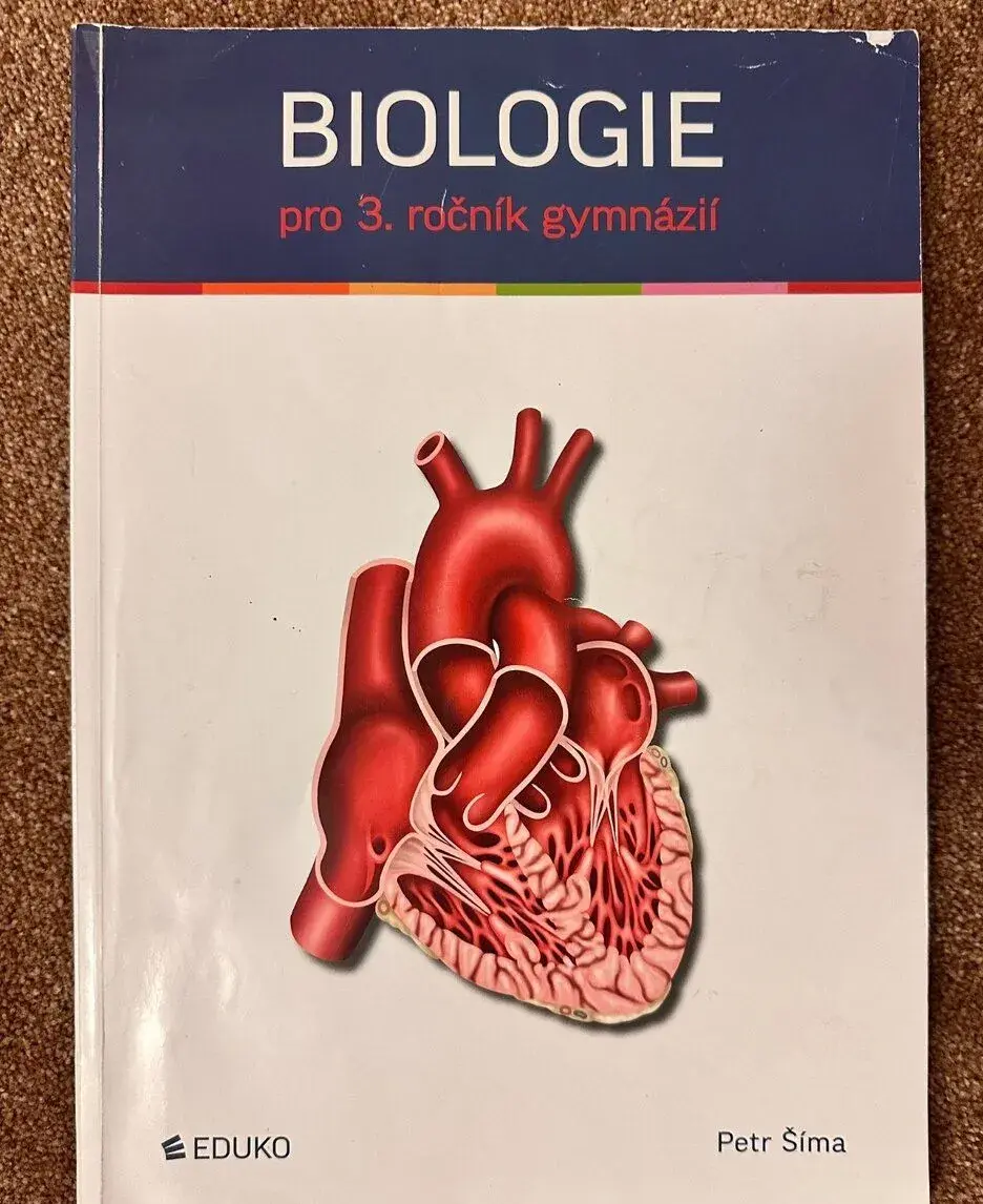 Učebnice Biologie pro 3. ročník gymnázií