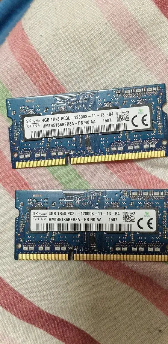 2×4GB DDR3