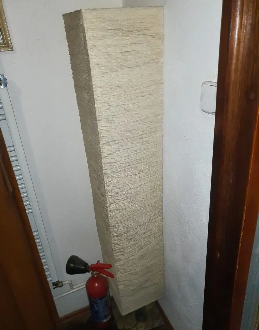 Papírová lampa dekorativní vysoká 150cm