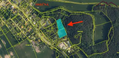 Prodej stavebního pozemku 2 361 m², Osečná, ev.č. xIGP072