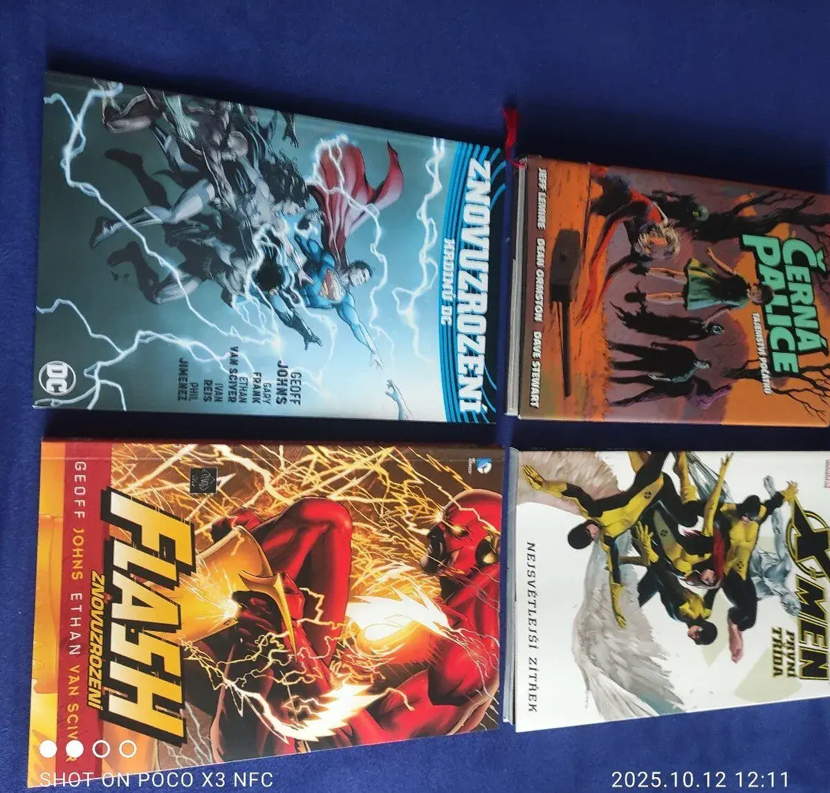 Černá palice, Flash, X-Men , superhrdinové Dc komiks comic