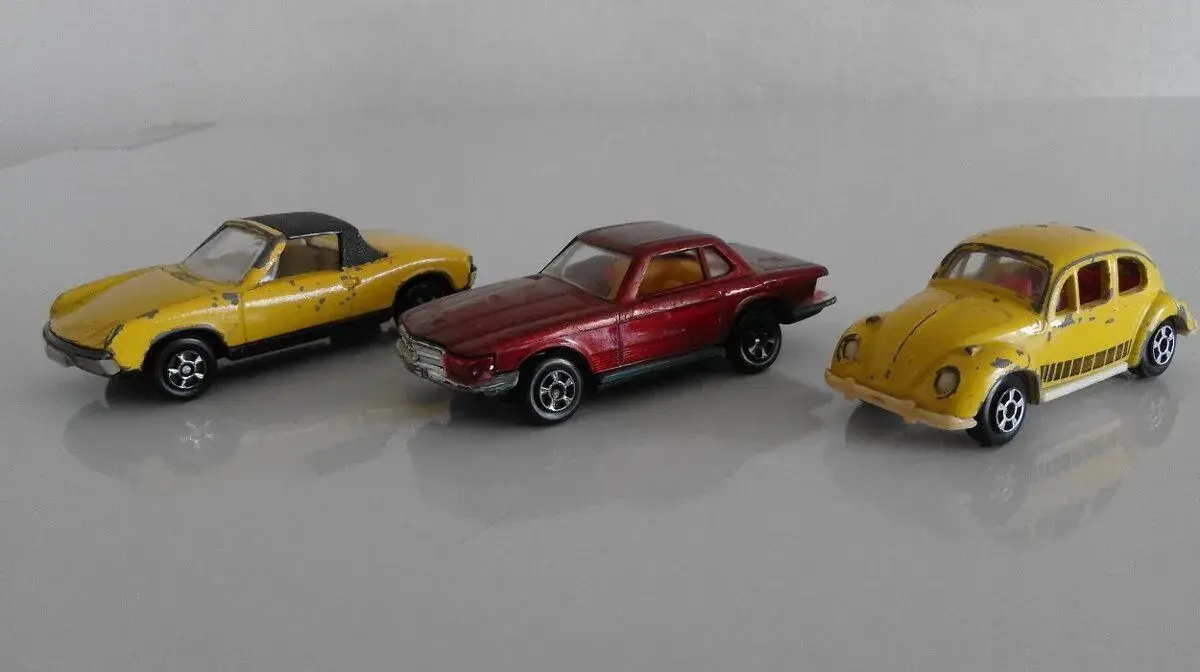 Modely PlayArt sada 3ks 80.léta, opotřebované, cena za vše