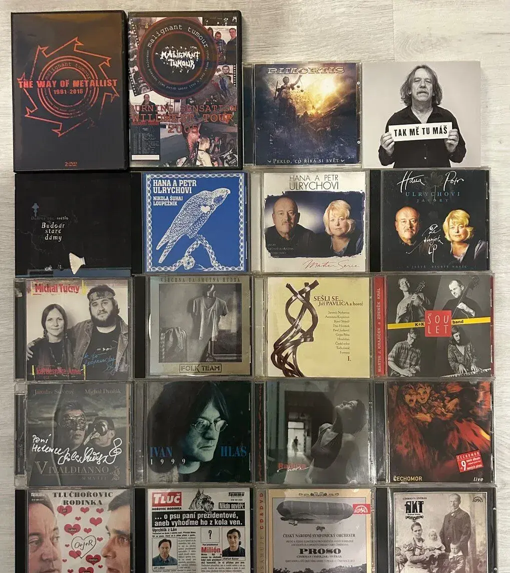 Mix CD a DVD: