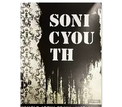 Promo plakát Sonic Youth