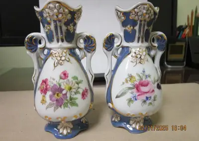 2 ks miniamfora Royal Dux Bohemia