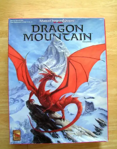 Dragon Mountain Advanced Dungeons & Dragons AD&D