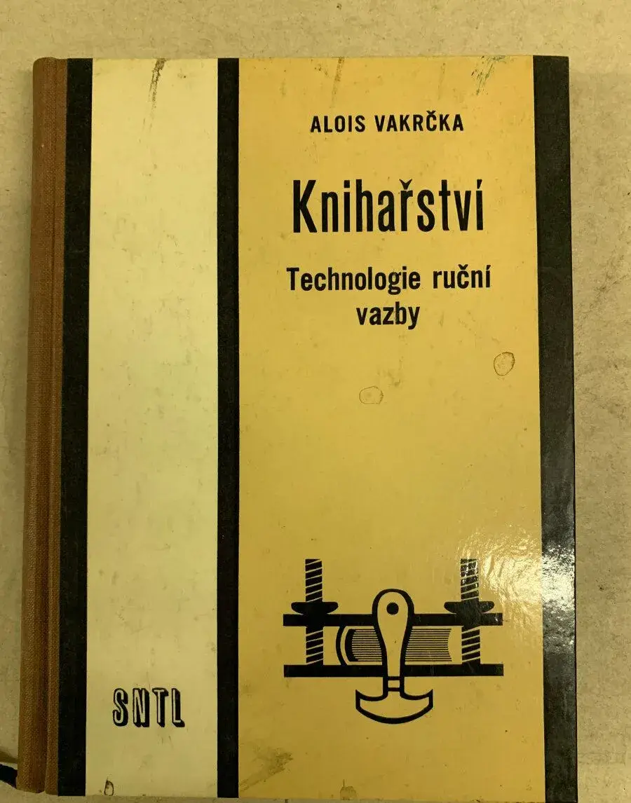 Kniha - Knihařství - technologie ruční vazby