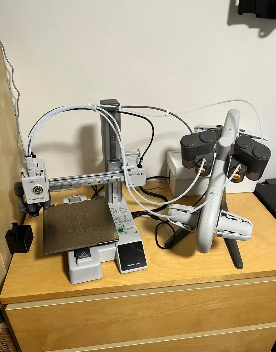 3D tiskárnu Bambu Lab A1 mini Combo – Top stav 🚀