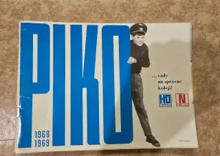 Modelářský katalog PIKO 1968/1969 – „vždy na stejné koleji“