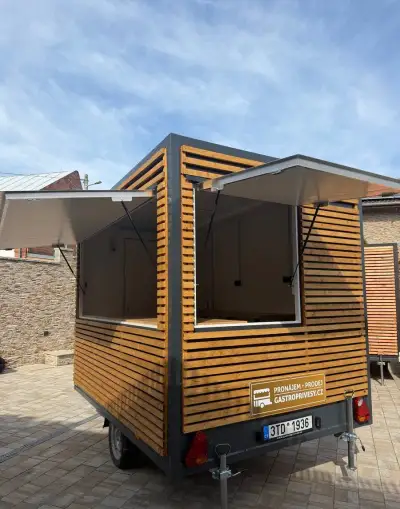Gastro přívěs / pojízdná prodejna / food truck - celá ČR