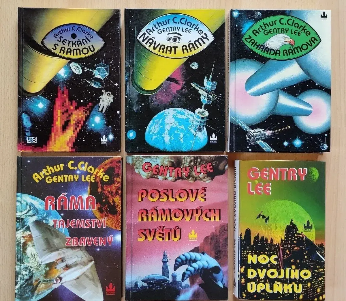 ARTHUR C. CLARKE, GENTRY LEE - Setkání s Rámou komplet