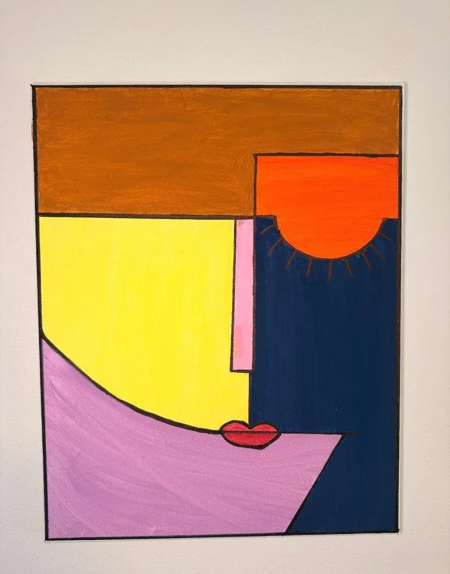 Obraz "Žena"; 40 x 50 cm; Autor: Maxim 13 let