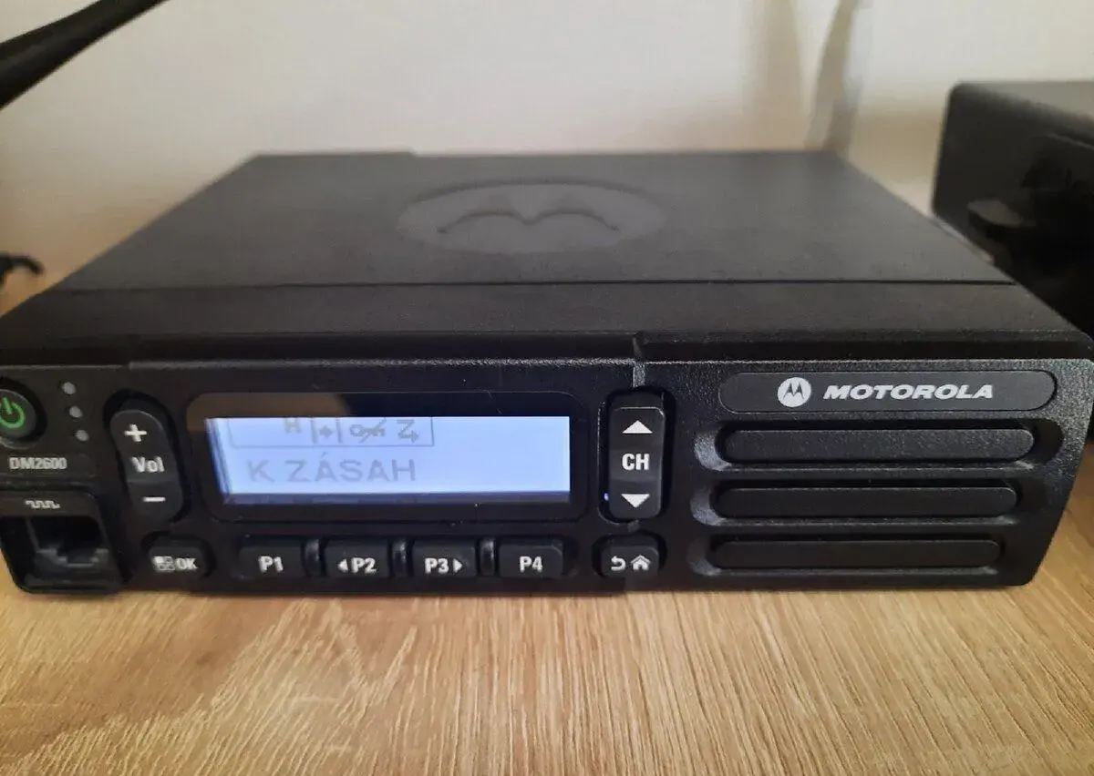 Motorola Dm2600 VHF hasiči Jsdh hzs sdh