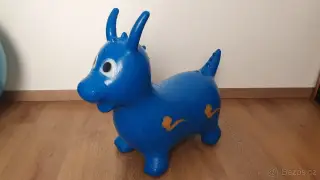 Gumové hopsadlo modré