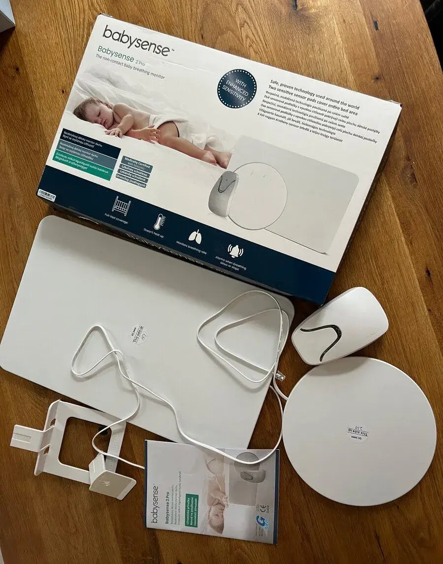 Monitor dechu Babysense 2 Pro bílý