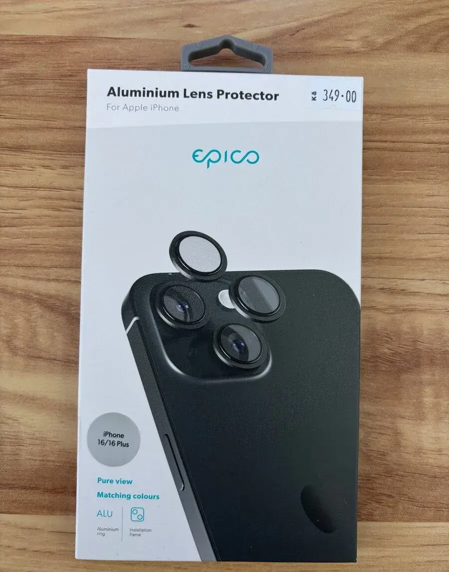 Skleněné čočky na foťák iPhone 16/16 Plus