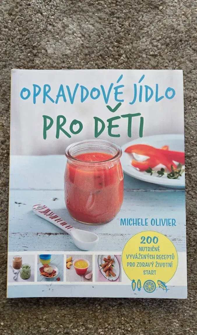 Knížka Opravdové jídlo pro děti