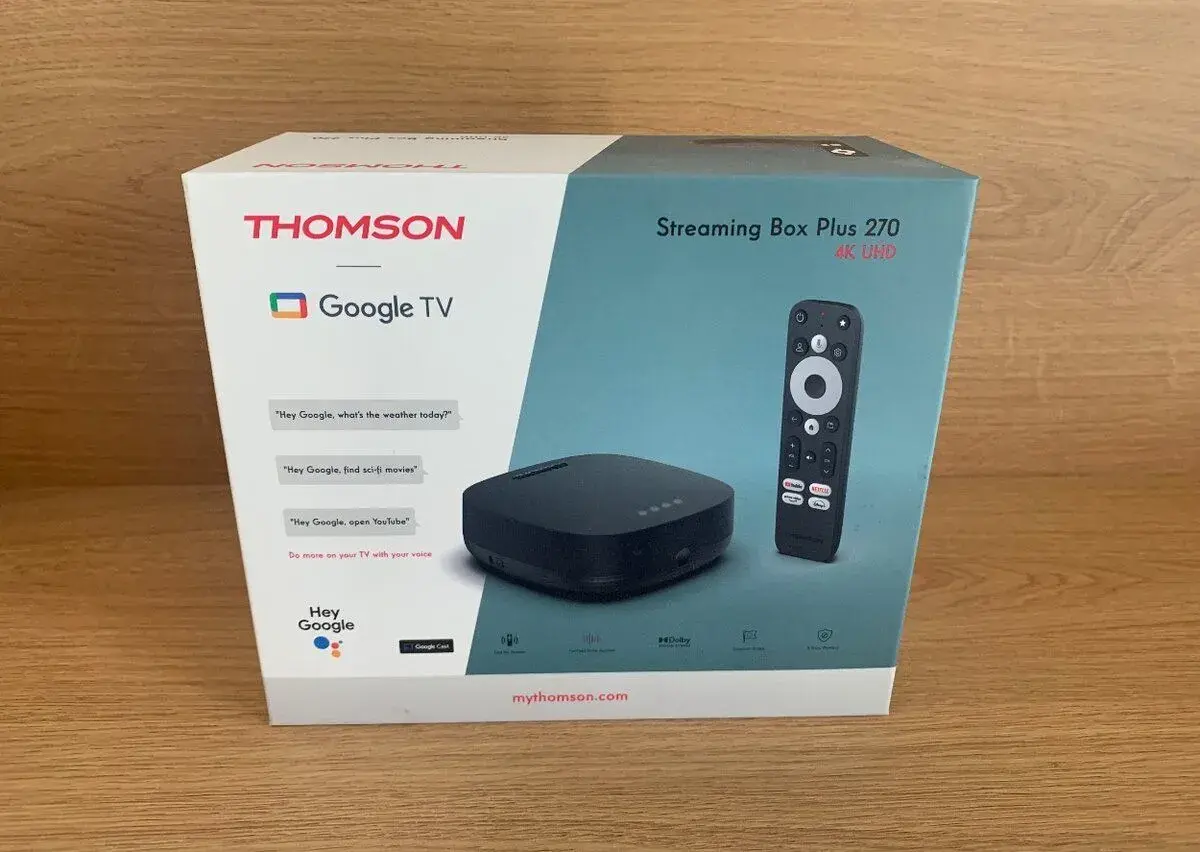 Thomson Streaming Box Plus 270 (4K UHD) – Nové, nerozbalené