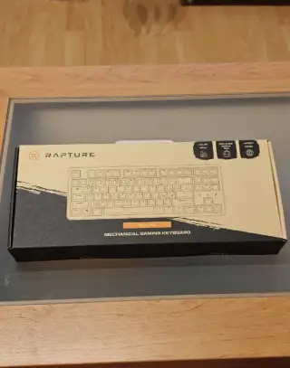 Herní klávesnice Rapture KILO V2 bílá