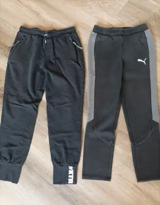 Kalhoty - tepláky vel.164 - PUMA a BONPRIX
