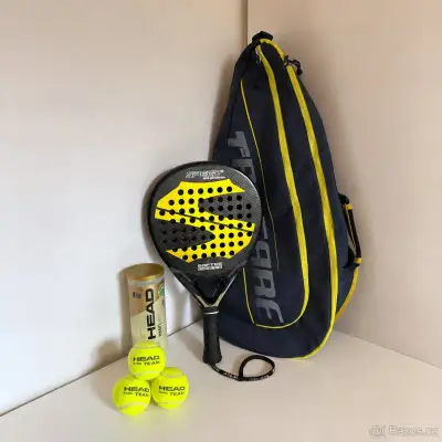 Softee Speed Gold Power 2.0 21K carbonová Padel pálka