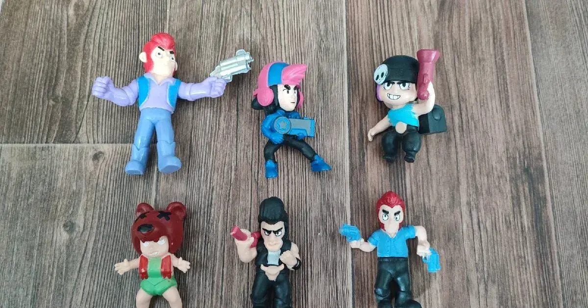Brawl stars figurky 6x