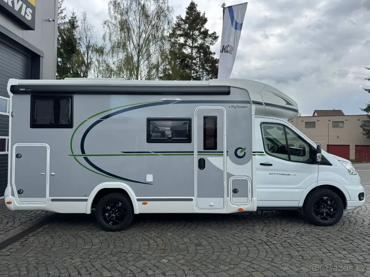 CHAUSSON 627 GA, TITANIUM, ARTIC, plná výbava Polointegra