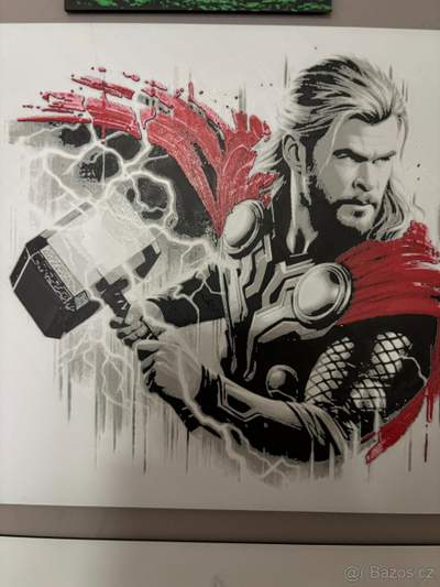 Obraz Thor 3d tisk