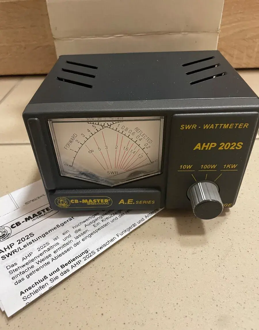 SWR / Wattmetr CB-MASTER AHP 202S.