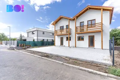 Pronájem nového rodinného domu, 3+kk, 102 m², Drahelčice u R