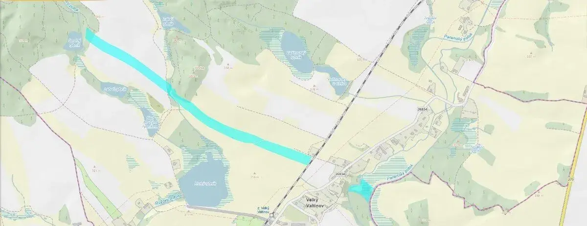 Prodej pozemků v kú Velký Valtinov 10 ha