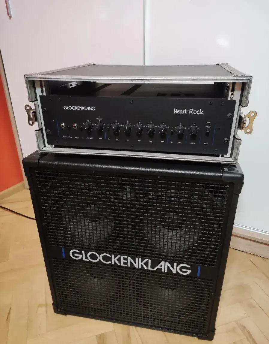 Glockenklang Heart Rock + Quattro 4x10 + case