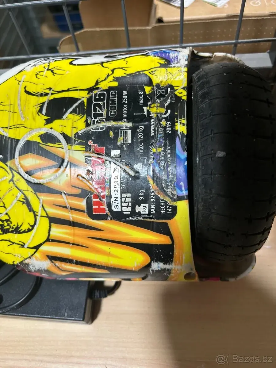 Hoverboard Hecht 5126 Comic