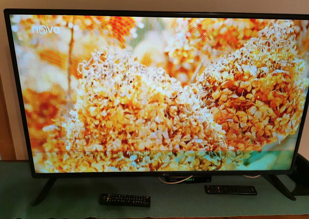Set TV LG+set top box+pokojová anténa