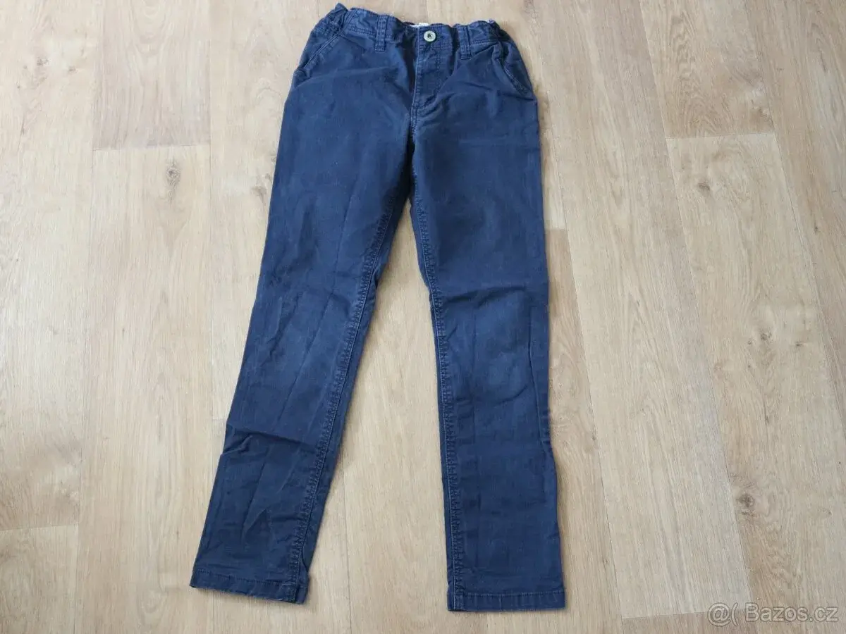 Plátěné kalhoty H&M, vel. 152