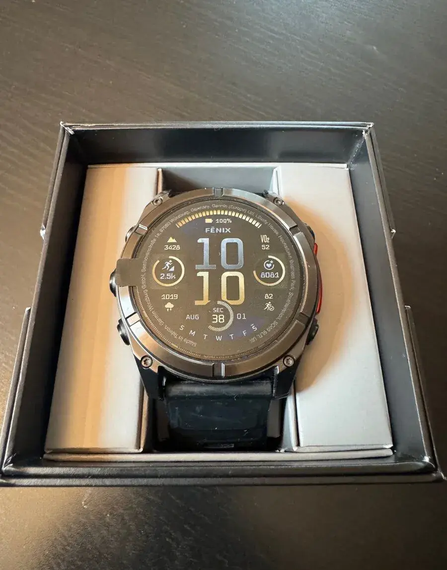 Garmin Fenix 8 51mm AMOLED Slate Gray Steel/Black Band