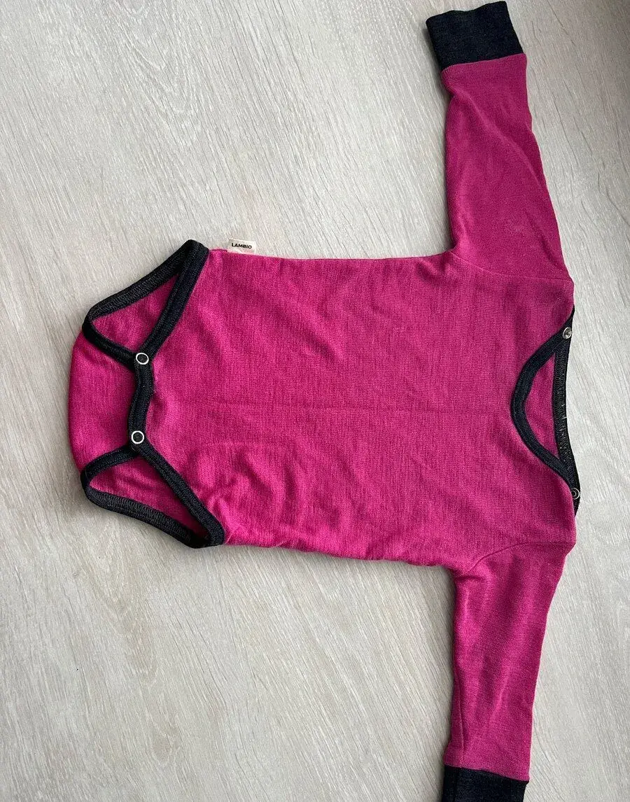 100% merino celoroční body - Lambio