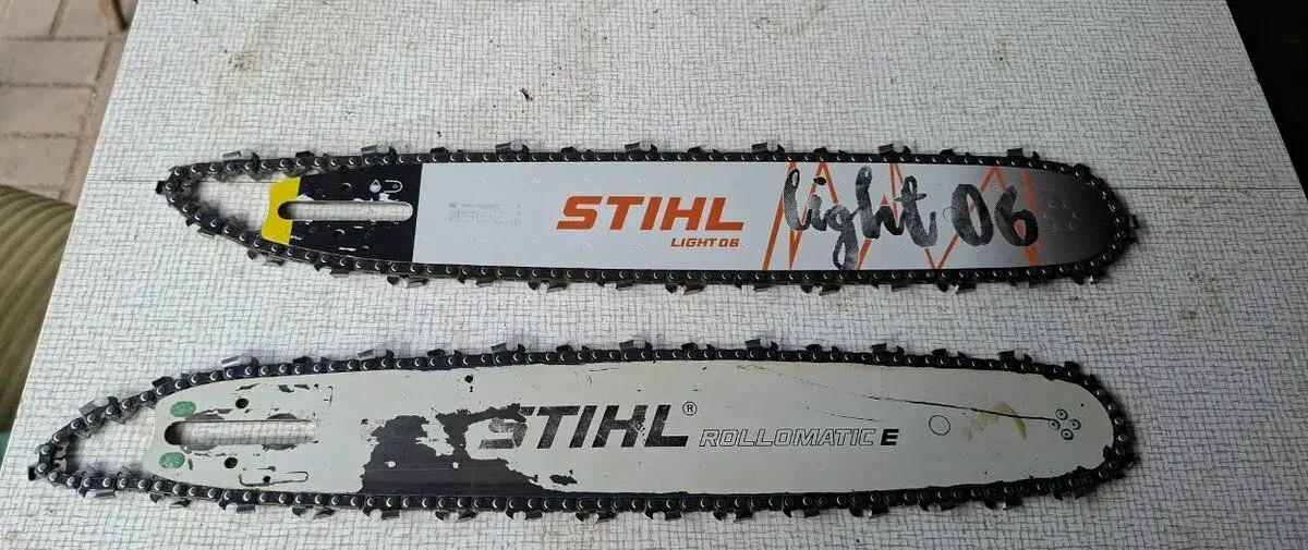 Lišty na motorovou pilu Stihl
