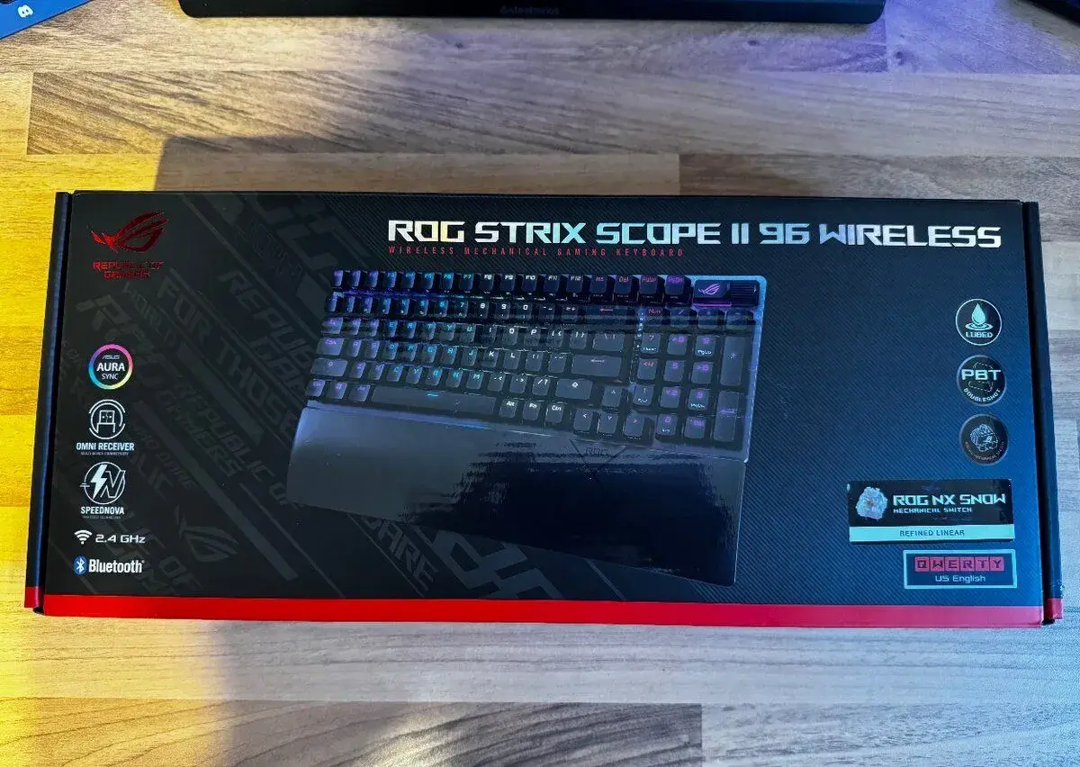 ASUS ROG STRIX SCOPE II 96 WIRELESS (ROG NX SNOW / PBT ) - U