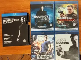 Bourne kolekce Blu-Ray