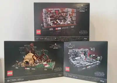 Lego Star Wars dioráma