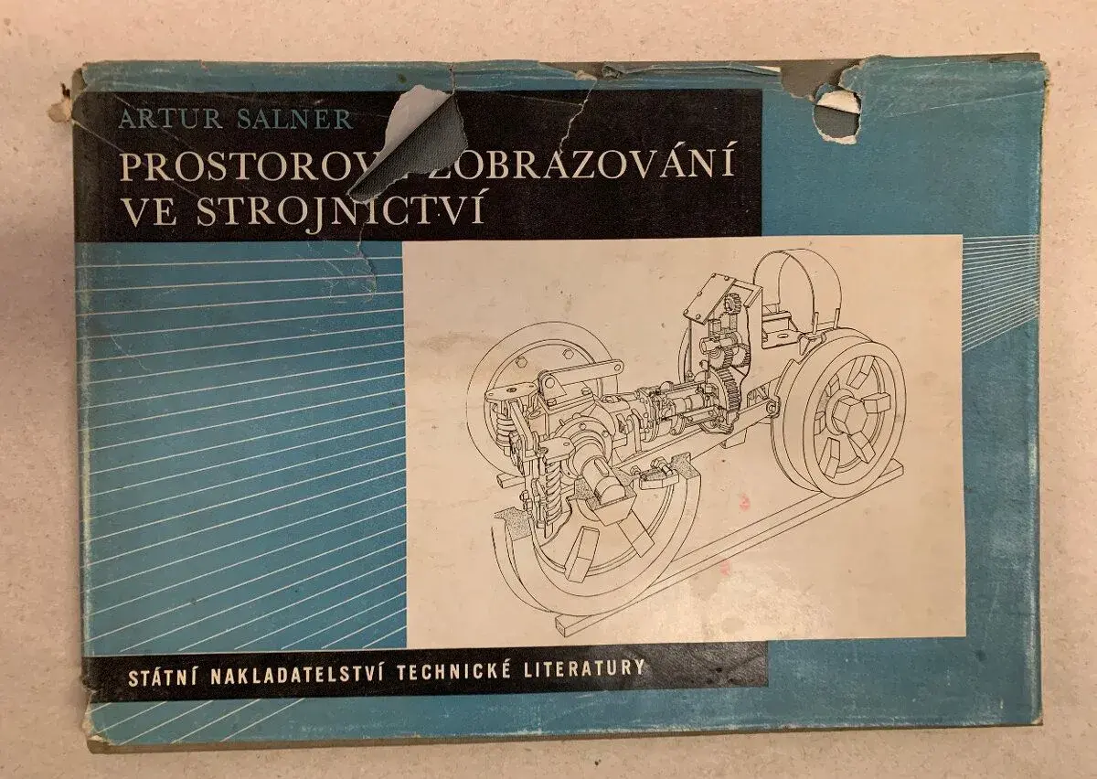 Kniha - Prostorové zobrazování ve strojnictví